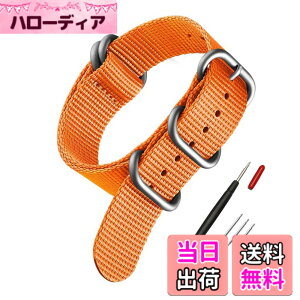 �y���������z[SQHYWJ] NATO ���v�o���h �i�C���� �ւ��x���g 18mm 20mm 22mm 24mm �r���v �o���h �F�F�V���o�[�o�b�N�� �I�����W�A�T�C�Y�F24mm