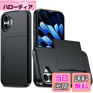 �y���������zfor iPhone 16 / iPhone 17 Pro �K�p �P�[�X �J�[�h���[ �w�� �蒠�^ �A�C�t�H�� 16/17 �P�[�X �J�[�h���� �ČRMIL�K�i �ϏՌ��ŋ� iphone17 �g�уP�[�X �����h�~ �S�ʕی� �w��h�~ ��ʃ���