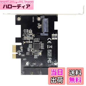 �y���������zxiwai PCI-E 1X to 19Pin 20Pin USB 3.0 Header Express Card, USB Front Panel Adapter VL805 for Desktop Computer Motherboard