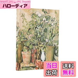 �y���������zPaperblanks/�y�[�p�[�u�����N�X 2026�N�x �p��Ń_�C�A���[ �n�[�h�J�o�[ Cezanne's Terracotta Pots and Flowers �~�f�B DE0752-5 �F�FCezanne's Terracotta Pots and Flowers �~�f�B