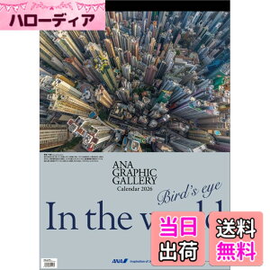�y���������zANA�u�O���t�B�b�N�M�������[ Bird�fs eye In the World�v 2026�N �J�����_�[ �Ǌ|�� CL26-1145