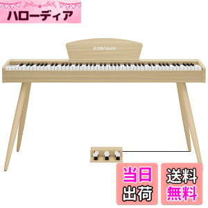 �y���������zKIMFBAY �d�q�s�A�m 88���� �n���}�[�A�N�V�������� �ؐ��X�^�C�� �d�q�s�A�m �t�����X��DREAM���� 3�{�y�_�� MIDI�[�q�Ή� ���S�� �}�X�^�[ ���K�p ���{������� �F�F�x�[�W��