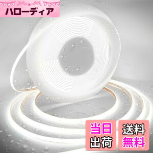 �y���������zAXMOTUT COB LED�e�[�v���C�g5m IP68 24V �����F 6000K ���P�x �����\ �����x �t���L�V�u�� LED�e�[�v���C�g �ؒf�\ ��t�ȒP �H��s�v �h�� �X�� ���� �z�[�������p DIY(�d���͑�����