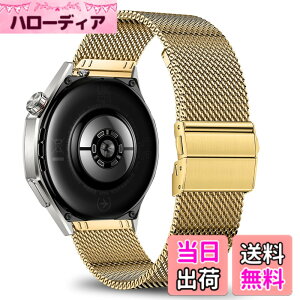 �y���������z[KeeFos] 22mm �o���h Huawei(�t�@�[�E�F�C) Watch GT6 Pro 46mm/GT6 46mm/GT5 Pro/GT5/GT4/GT3(46 mm) �Ή� �����o���h ���� �ւ��x���g �X�e�����X�� �X�g���b�v �j�����p �����x���g Huawei(�t�@�[�E�F
