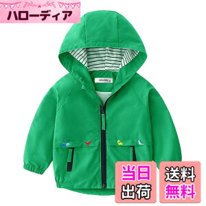 �y���������zVolunboy �E�C���h�u���[�J�[ �L�b�Y �j�̎q �y�� ���n�t�� �q���� �x�r�[�� �A�E�^�[ �}�E���e���p�[�J�[ ���� �h�� �h�� 80-140cm �F�F�O���[��(���n)�A�T�C�Y�F120