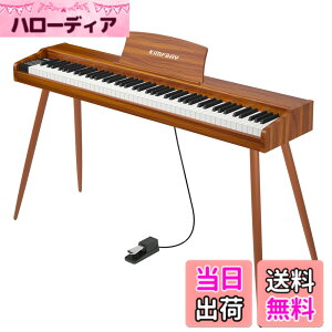 �y���������zKIMFBAY �d�q�s�A�m 88���� �ؐ� �d�q �s�A�m 88�� Digital Piano ���S�� �q�� MIDI�Ή� �y�_���t�� �X�^���h �A�_�v�^�[�t ���{������� �F�F�I�����W