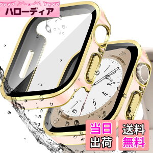 �y���������zAIYYXX Apple Watch �P�[�X �A�b�v���E�H�b�` �J�o�[ 40mm 44mm 41mm 45mm�Ή� 3D���p�G�b�W �����^ PC+�K���X�f�� �����ߗ� �L�Y�h�~ �ȒP�Ɏ��t���E�� �S�ʕی� apple watch se�J�o�[ �F�F��