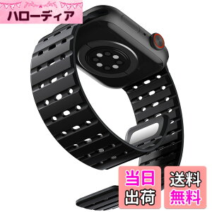 �y���������z[Bandletic] �A�b�v���E�H�b�`�p�� �o���h �}�O�l�b�g - �� ����Ȃ� �X�|�[�c�o���h�ʋC�� �h�� �y�� 2�F�f�U�C�� �����o���h �F�F�u���b�N�A�T�C�Y�F44/45/46/49/42mm(Series3)
