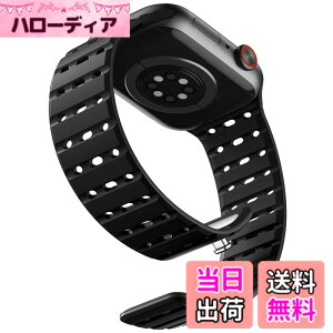 �y���������z[Bandletic] �A�b�v���E�H�b�`�p�� �o���h �}�O�l�b�g - �� ����Ȃ� �X�|�[�c�o���h�ʋC�� �h�� �y�� 2�F�f�U�C�� �����o���h �F�F�u���b�N�A�T�C�Y�F38/40/41/42mm(Series11/10)