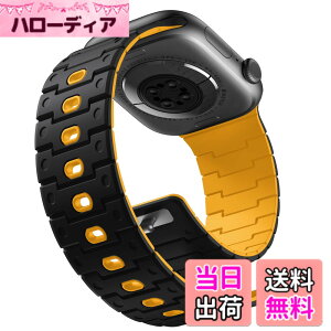 �y���������z[Bandletic]�A�b�v���E�H�b�`�p �o���h - Apple Watch�Ή��o���h N52���͎��Γ��� �y�ʃV���R���f�� �h���h�o ���g�����_���f�U�C�� 49mm/46mm/45mm/44mm/42mm/41mm/40mm/38mm �Ή� 5.5-8.3�C���`����