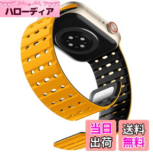 �y���������z[Bandletic] �A�b�v���E�H�b�`�p�� �o���h �}�O�l�b�g - �� ����Ȃ� �X�|�[�c�o���h�ʋC�� �h�� �y�� 2�F�f�U�C�� �����o���h �F�F�C�G���[/�u���b�N�A�T�C�Y�F44/45/46/49/42mm(Series3)