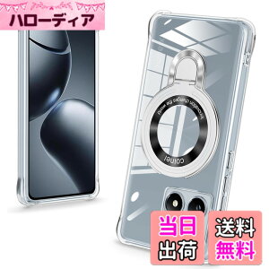 �y���������zbaodunwei Galaxy A25 5G �P�[�X �N���A �����O�t�� MagSafe�Ή� �}�O�l�b�g���� �c�����Ή� �A�W���X�^�u���X�^���h �l�p�G�A�N�b�V���� �ϏՌ� Galaxy A25 SC-53F SCG33 �J�o�[ �Ռ��z���|�P