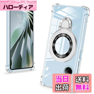 �y���������zbaodunwei Galaxy A25 5G �P�[�X �N���A �����O�t�� MagSafe�Ή� �}�O�l�b�g���� �c�����Ή� �A�W���X�^�u���X�^���h �l�p�G�A�N�b�V���� �ϏՌ� Galaxy A25 SC-53F SCG33 �J�o�[ �Ռ��z���|�P