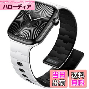 �y���������z[Bandletic] �A�b�v���E�H�b�`�p �o���h - N54���΃o���h �}�O�l�b�g���V���R�� �j�����p �X�|�[�c�p �y�� Series11/10/9/Ultra3/SE3/8/7/6/5/4/3/1�p �F�F�z���C�g/�u���b�N�A�T�C�Y�F44/45/46/49/