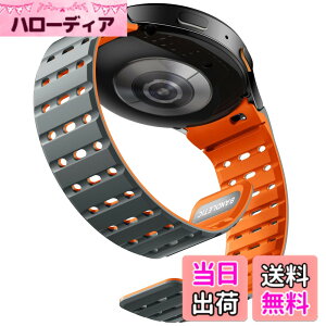 �y���������z[Bandletic] Galaxy watch 7 �o���h - �}�O�l�b�g�� Samsung�p 6/5/4 44mm 40mm/ FE/6 Classic 47mm 43mm/5 Pro 45mm/4 Classic�Ή� N52���� �ʋC�� ���y�� 2�F�f�U�C�� �F�F�O���[/�I�����W