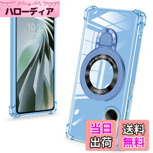 �y���������zbaodunwei Galaxy A25 5G �P�[�X �N���A �����O�t�� MagSafe�Ή� �}�O�l�b�g���� �c�����Ή� �A�W���X�^�u���X�^���h �l�p�G�A�N�b�V���� �ϏՌ� Galaxy A25 SC-53F SCG33 �J�o�[ �Ռ��z���|�P