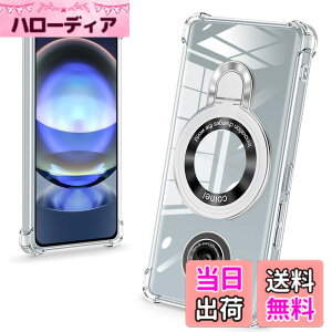 �y���������zbaodunwei Galaxy A25 5G �P�[�X �N���A �����O�t�� MagSafe�Ή� �}�O�l�b�g���� �c�����Ή� �A�W���X�^�u���X�^���h �l�p�G�A�N�b�V���� �ϏՌ� Galaxy A25 SC-53F SCG33 �J�o�[ �Ռ��z���|�P