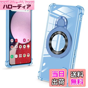 �y���������zbaodunwei Galaxy A25 5G �P�[�X �N���A �����O�t�� MagSafe�Ή� �}�O�l�b�g���� �c�����Ή� �A�W���X�^�u���X�^���h �l�p�G�A�N�b�V���� �ϏՌ� Galaxy A25 SC-53F SCG33 �J�o�[ �Ռ��z���|�P