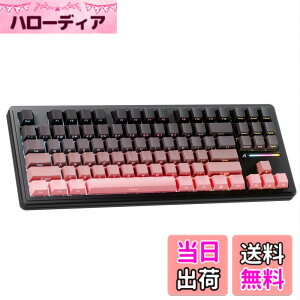 �y���������zATTACK SHARK M87PRO �R���p�N�g 3���[�h ���J�j�J���L�[�{�[�h Bluetooth/���C�����X/�L�� 2.4GHz TYPE-C 87�L�[ 80% �z�� RGB���C�g �z�b�g�X���b�v�Ή� �K�X�P�b�g�\�� �Q�[�~���O�L�[�{�[�h