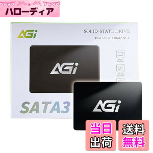 �y���������zAGI 1TB AI238 2.5�C���` SATAIII SLC Caching 3D NAND Flash�̗p SSD (�ǂݍ���/�������ݑ��x 550/500 MBs)
