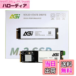 �y���������zAGI AI298 1TB SSD PCIe NVMe M.2 2280 Gen3x4 3D NAND �ǎ��ő�3,200MB/s ���ϋv ����SSD