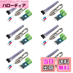 �y���������zACEIRMC 6�� DC 3-5V MAX6675���W���[�� + K�^�C�v �M�d�Ή��x�Z���T�[ �M�d�΃Z���T�[�Z�b�g M6�l�W Raspberry Pi Arduino�Ή�