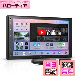 �y���������zATOTOEXCEL A7(S8 Gen4) QLED �f�B�X�v���C�I�[�f�B�I 2DIN �T�C�Y�F7''