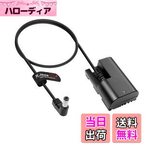 �y���������zAlvin's Cables LP-E6NH �_�~�[�o�b�e���[ DC�d���P�[�u�� 5.5x2.1mm DC�v���O Canon EOS R5C / R7 / R6 / R / 90D / 80D / 7D Mark II / 70D / 6D / 60D / 5D Mark IV / 5DS �Ή� �O���d�������P�[�u�� 50cm