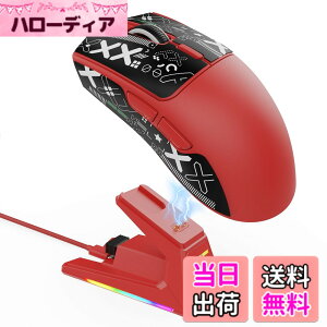 �y���������zMAMBASNAKExATTACK SHARK X1 �Q�[�~���O�}�E�X �y��49g ���C�����X �L�� Bluetooth 2.4G 3���[�h PAW3395PRO 40000DPI �I������������ 1����ϋv RGB �[�d�h�b�N �N���E�h�h���C�o AI�ݒ� FPS MOBA e�X�|