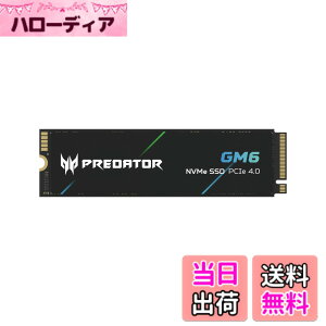 �y���������zAcer Predator M.2 SSD DRAM���X���f�� GEN4/GEN5 GM6/GM9 NVMe2.0 2280 PCIe �T�C�Y�F2TB