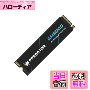 �y���������zAcer Predator �n�C�G���hSSD M.2 SSD DRAM�L���b�V������ GM7000 GM9000�V���[�Y �T�C�Y�F4TB