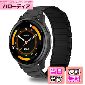 �y���������zCeiBand 22mm �o���h Garmin Forerunner 570/265/255 /Venu 4 45 mm/vivoactive 4 �Ή� �����o���h �}�O�l�b�g �r���v�x���g �V���R���� �X�|�[�c�X�g���b�v �X�}�[�g�E�H�b�`�x���g �h�� ���C�t�� 
