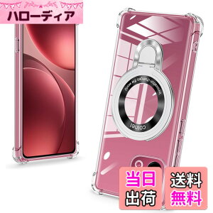 �y���������zbaodunwei Galaxy A25 5G �P�[�X �N���A �����O�t�� MagSafe�Ή� �}�O�l�b�g���� �c�����Ή� �A�W���X�^�u���X�^���h �l�p�G�A�N�b�V���� �ϏՌ� Galaxy A25 SC-53F SCG33 �J�o�[ �Ռ��z���|�P