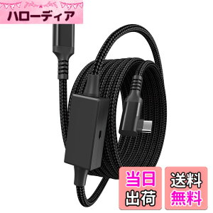 �y���������z�����N�P�[�u�� Quest 3s/3/2/1/Pro/Pico4�A�N�Z�T���ƌ݊��������� USB-A 3.0 & Type C �P�[�u�� �Q�[��PC/Steam VR�p�y�ʏ[�d�|�[�g�t�� 5Gbps�����f�[�^�]�� 60W�����[�d ���ϋv�i�C�����f
