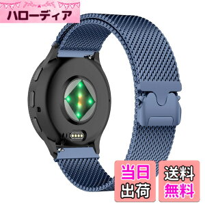 �y���������z[HinZann] �X�e�����X �o���h Garmin Venu 4 45mm/Venu 3/Venu2/D2 Air X15/vivoactive 4 �Ή����Ă��܂� 22mm�����p�x���g�E�}�O�l�b�g�E�~���l�[�[���[�v�E�������� ���b�V�� �ʋC �o���h Garmin Fore