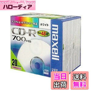 �y���������zmaxell �f�[�^�p CD-R 700MB 48�{���Ή� �C���N�W�F�b�g�v�����^�Ή��z���C�g10�� �X�s���h���P�[�X�� CDR700S.ST.PW10SP parent �T�C�Y�F20��