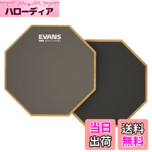 �y���������zEVANS �G���@���X ���K�p�p�b�h RealFeel Practice Pad �y�������K�i�z �F�F���Ŗʃ^�C�v�A�T�C�Y�F6�C���`