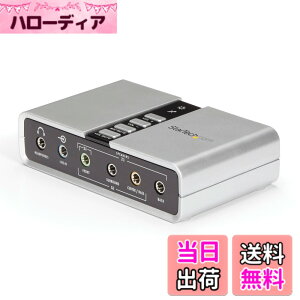 �y���������z�X�^�[�e�b�N(StarTech.com) �I�[�f�B�I�A�_�v�^