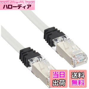 �y���������z�p���h�E�C�b�g �V�[���h LAN�P�[�u�� CAT6A �v���d�l �e�F STP6X �F�F���C�g�O���[�A�T�C�Y�F0.5m