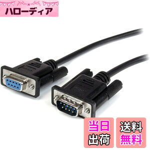 �y���������zStarTech.com RS-232C �X�g���[�g�P�[�u�� MXT100 �F�F�u���b�N�A�T�C�Y�F3m