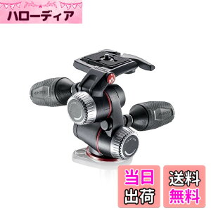 �y���������z�}���t���b�g(Manfrotto) 3�E�F�C�_�� XPRO3�E�F�C�_�� �N�C�b�N�����[�X�v���[�g�t�� �ő�ω׏d8kg ���d1kg �R���p�N�g�Ɏ����^�ׂ郊�g���N�^�u�����o�[ �t���N�V�����R���g���[