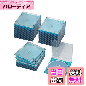 �y���������z�G���R�� DVD CD�P�[�X �v���P�[�X �X���� 1�����[ 10���p�b�N �A�\�[�g CCD-JSCS10ASO �F�F�N���A�u���[�A�T�C�Y�F1�����[x50���p�b�N