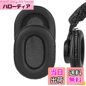 �y���������zGeekria �C���[�p�b�h�݊��� �p�b�h MDR-7506, MDR-MV1, MDR-V6, MDR-V7, MDR-M1, MDR-M1ST, MDR-CD900ST �w�b�h�z���ɑΉ� �p�b�h �C���[/�C���[�J�b�v (�v���e�C�����U�[/��) �F�F�u���b�N