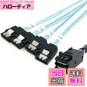 �y���������zchenyang SF-031-040-070-082 Mini SAS SFF-8087 to SFF-8643 �f�[�^�T�[�o�[ �n�[�h�f�B�X�N RAID �P�[�u�� 50cm �F�FSFF-8643 - 4 SATA�P�[�u�� 0.5M�B�A�T�C�Y�F0.5M