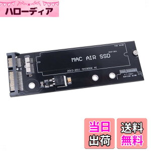 �y���������zCablecc 12+6�s�� PCBA SSD HDD����22�s�� SATA �n�[�h�f�B�X�N�J�[�g���b�W�h���C�u 2010 2011 2012 MacBook Air A1369 A1370 SSD�Ή� �F�F�u���b�N