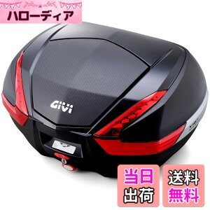 �y���������zGIVI (�W�r) �o�C�N�p ���A�{�b�N�X V47 �F�F���b�h�����Y(�J�[�{�����p�l��)�A�T�C�Y�F450x590x320mm