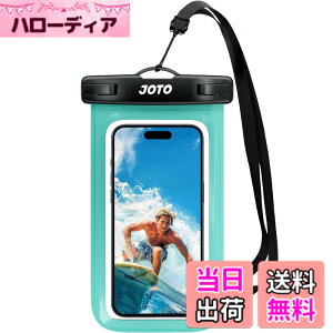 �y���������zJOTO �h���P�[�X 2���Z�b�g �X�}�z�p IPX8�F��iPhone16/15/14/13/12 Pro Max Galaxy S24/S23 Ultra Pixel 8 Pro �Ή� 7�C���`�܂� �w��F�ؑΉ� ���C �C �v�[�� �ނ� �A�E�g�h�A ��|���� -�u���b�N �F