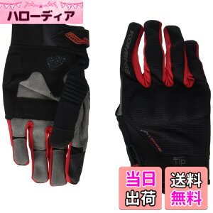 �y���������z�R�~�l(KOMINE) �o�C�N�p �v���e�N�g���b�V���O���[�u-�u���C�u GK-183 GK-1833 �t�ďH���� ���b�V���f�� �v���e�N�^�[ �F�FBlack/Red�A�T�C�Y�FXL