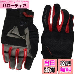 �y���������z�R�~�l(KOMINE) �o�C�N�p �v���e�N�g���b�V���O���[�u-�u���C�u GK-183 GK-1833 �t�ďH���� ���b�V���f�� �v���e�N�^�[ �F�FBlack/Red�A�T�C�Y�FM