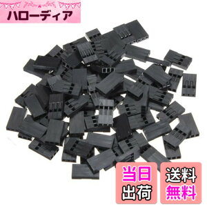 �y���������zKKHMF 100�� 4P���X�W�����p�[�P�[�u���v���O�R�l�N�^ 2.54�~�����[�g�� Arduino�p �F�F�I�����W